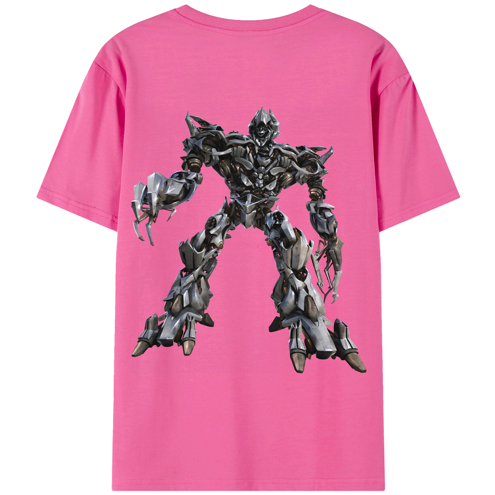 （画像用） Transformers トランスフォーマー レディース半袖Tシャツ(バックプリント)